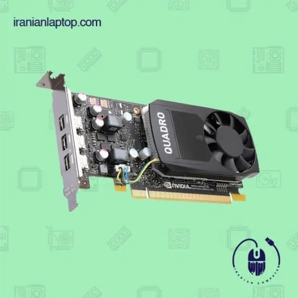 کارت گرافیک پی ان وای مدل پی 400 با حافظه 2 گیگابایت PNY Nvidia Quadro P400 2GB GDDR5 Graphics Card - 5