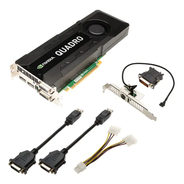 کارت گرافیک کی 5000 پی ان وای با حافظه 4 گیگابایت PNY Nvidia Quadro K5000 4GB GDDR5 Graphic Card - 3