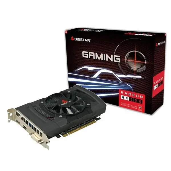 کارت گرافیک بایوستار مدل آر ایکس 550 با حافظه 4 گیگابایت Biostar VA5505RF41 RX550 4G GDDR5 Graphics Card