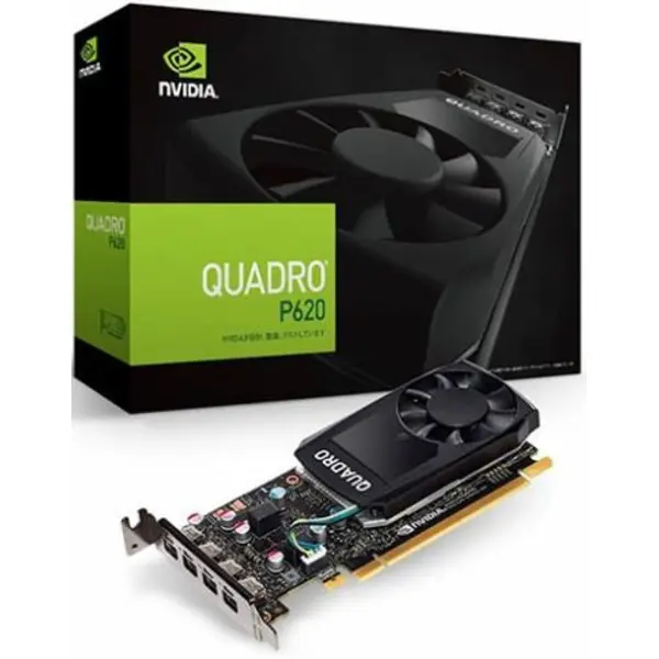 کارت گرافیک پی ان وای مدل پی 620 با حافظه 2 گیگابایت PNY Nvidia Quadro P620 2GB GDDR5 Graphics Card