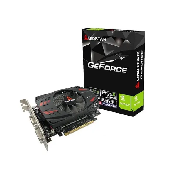 کارت گرافیک بایوستار مدل جی تی 730 با حافظه 2 گیگابایت Biostar VN7315THX1 GT730 2GB SDDR5 128bit Graphics Card
