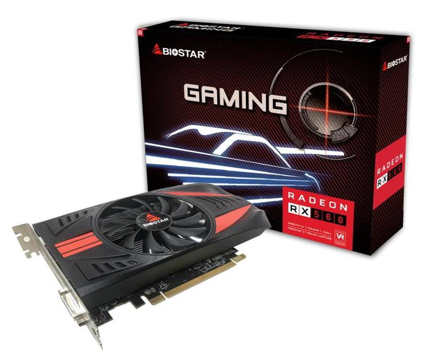 Biostar RX560 Graphics Card - 4GB