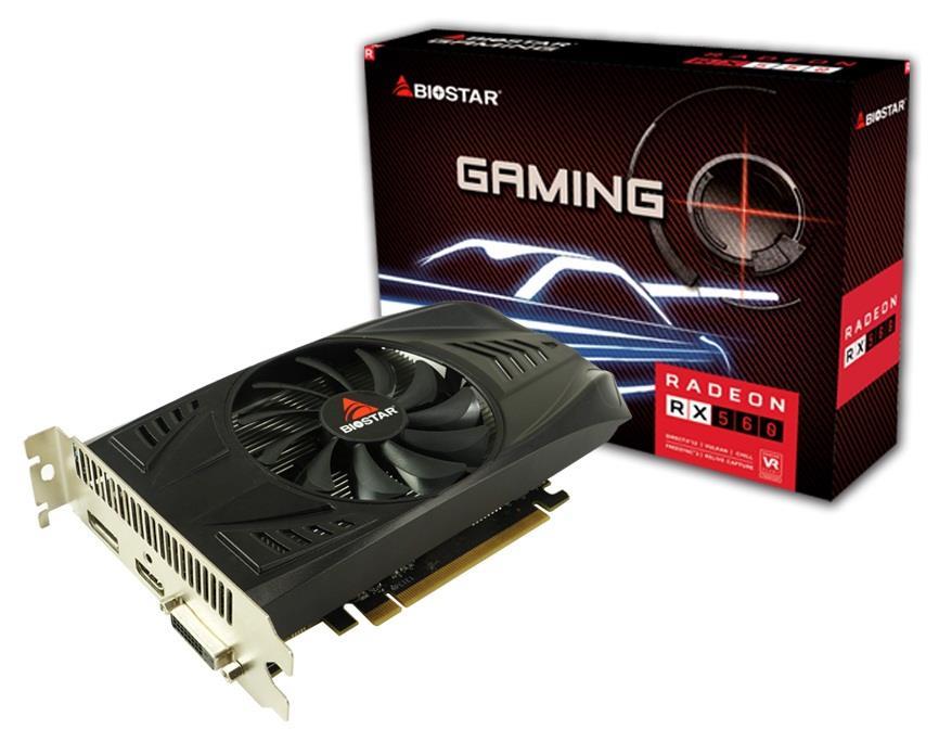 VA5615RF41 RX560 4GB GDDR5 Single Fan Graphics Card