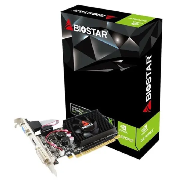 کارت گرافیک بایوستار مدل VN2103NHG6 G210 DDR3 64bit حافظه 1 گیگابایت VN2103NHG6 G210 1GB DDR3 64bit Graphics Card