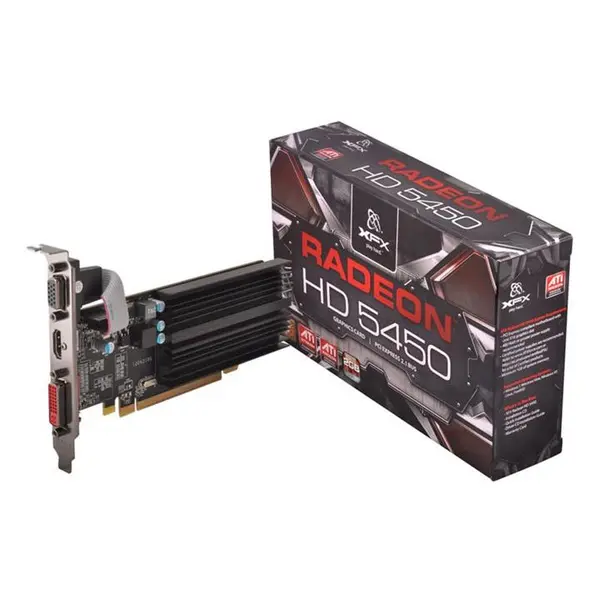 کارت گرافیک دو گیگابایت ایکس اف ایکس XFX HD 5450 2GB DDR3 - 2