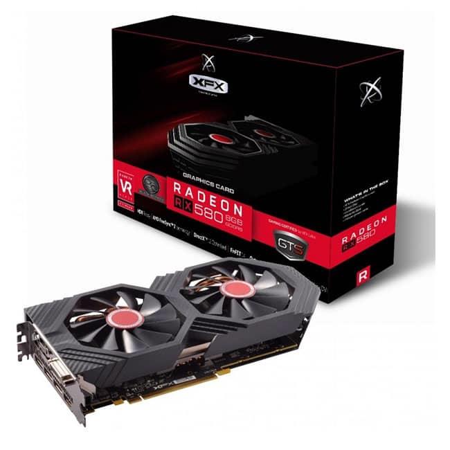 XFX Radeon RX580 GTS 8GB Graphics Card stock