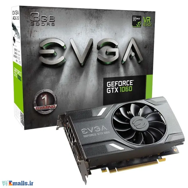 کارت گرافیک ایی وی جی ای مدل جی تی ایکس 1060 گیمینگ با ظرفیت 3 گیگابایت EVGA GTX 1060 GAMING 3GB GDDR5 Desktop Graphic Card