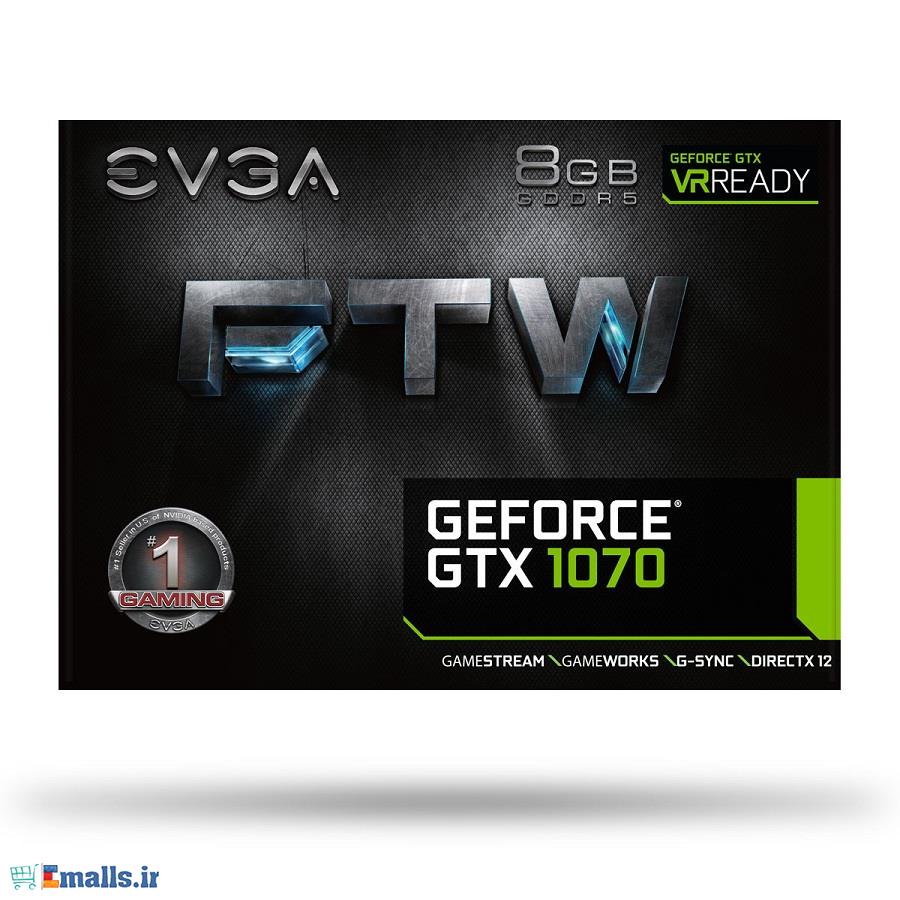 EVGA GTX 1070 FTW GAMING ACX 3.0 8GB GDDR5X Desktop Graphic Card