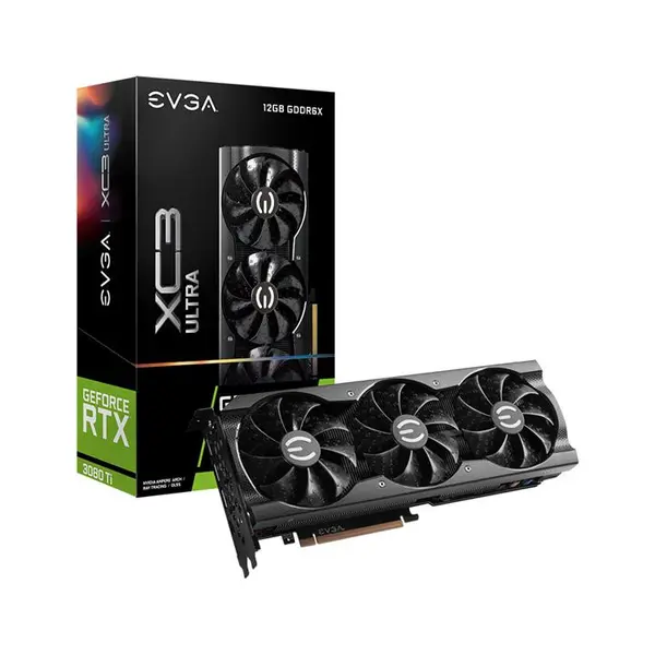 EVGA GeForce RTX 3080TI XC3 ULTRA 12GB GDDR6X LHR Graphics Card