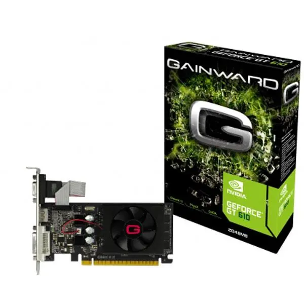 کارت گرافیک 610 گینوارد با حافظه 2 گیگابایت Gainward GT610-2GD3