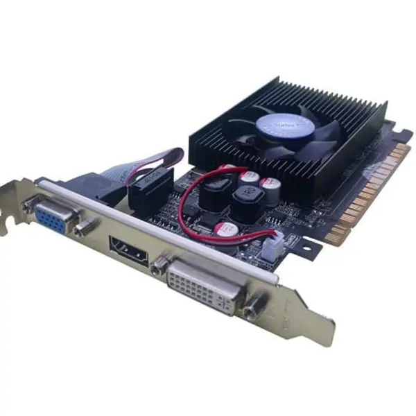کارت گرافیک توربو چیپ مدل 6450 با حافظه 2 گیگابایت Turbo Chip HD6450 2G 64bit DDR3 Graphics Card