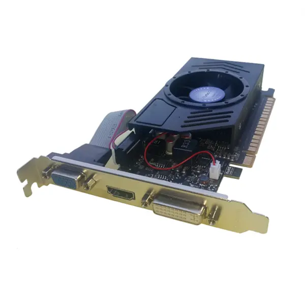کارت گرافیک توربو چیپ مدل جی تی 730 با حافظه 2 گیگابایت Turbo Chip GT 730 2G D3 128bit Graphics Card