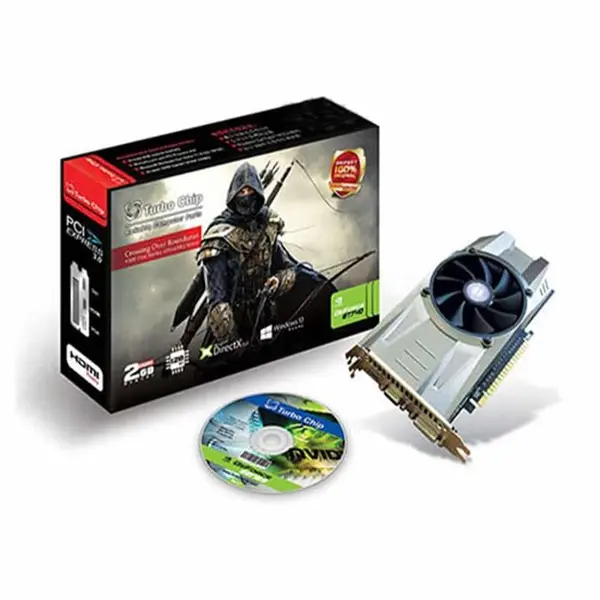 کارت گرافیک توربو چیپ مدل جی تی 740 با حافظه 2 گیگابایت Turbo Chip GT 740 2GB Graphics Card