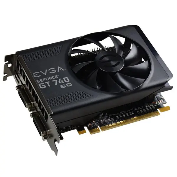 کارت گرافیک ای وی جی ای مدل جی تی 740 سوپرکلاکت با ظرفیت 4 گیگابایت EVGA GT 740 Superclocked 4GB Graphic Card