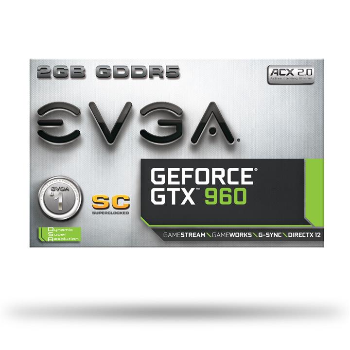 EVGA GTX 960 2GD5 Superclocked