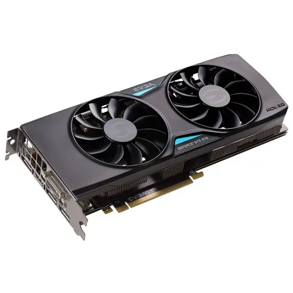 کارت گرافیک ای وی جی ای مدل جی تی ایکس 970 با ظرفیت 4 گیگابایت EVGA GTX 970 OC FTW+ ACX v2.0 4GD5 Graphic Card - 5