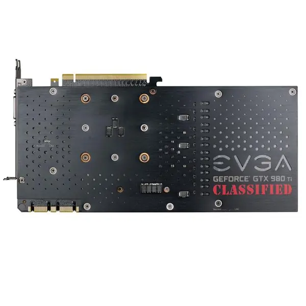 کارت گرافیک ای وی جی ای مدل جی تی ایکس 980 تی ای با ظرفیت 6 گیگابایت EVGA GTX 980 Ti OC Classified ACX v2.0+ 6GD5 Graphic Card - 4