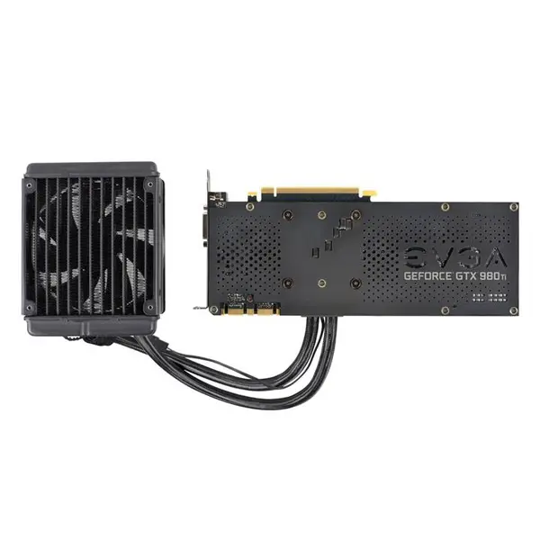 کارت گرافیک ای وی جی ای مدل جی تی ایکس 980 تی ای با ظرفیت 6 گیگابایت EVGA GTX 980 Ti OC Hybrid 6GD5 Graphic Card - 4