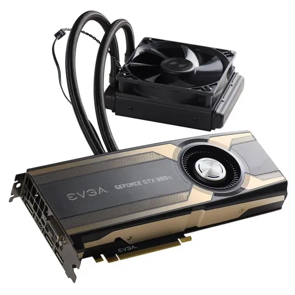 کارت گرافیک ای وی جی ای مدل جی تی ایکس 980 تی ای با ظرفیت 6 گیگابایت EVGA GTX 980 Ti OC Hybrid 6GD5 Graphic Card - 5