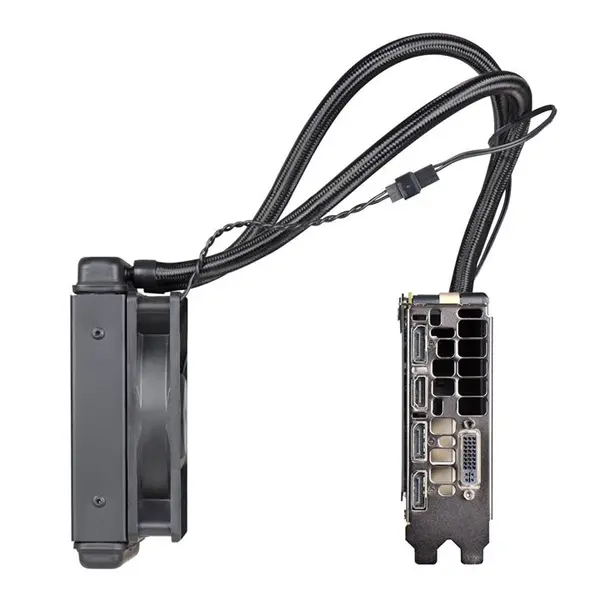 کارت گرافیک ای وی جی ای مدل جی تی ایکس 980 تی ای با ظرفیت 6 گیگابایت EVGA GTX 980 Ti OC Hybrid 6GD5 Graphic Card - 2
