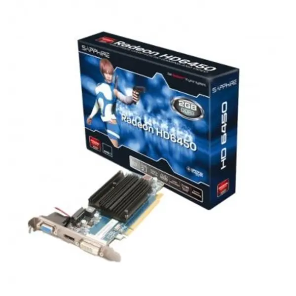 کارت گرافیک ای فاکس مدل ۶۴۵۰ ظرفیت ۲ گیگابایت AFOX HD6450 2GB DDR3 Graphic Card
