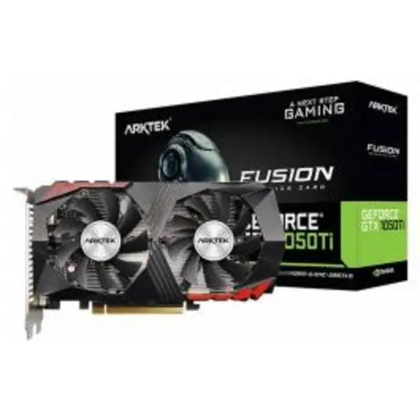 کارت گرافیک گیمینگ ARKTEK Fusion GTX1050Ti 4GB GDDR5 128bit Arktek GTX1050Ti 4GB Graphics Card
