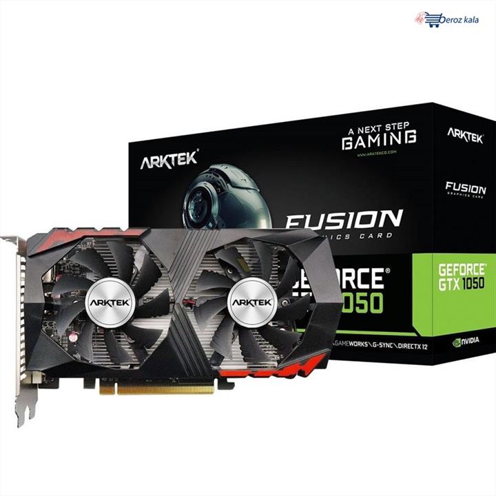 ARKTEK GeForce GTX 1050 2GB FUSION Graphics Card