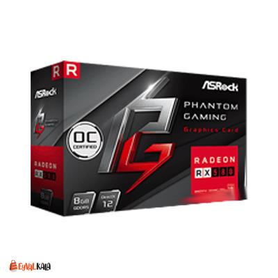 کارت گرافیک ازراک مدل ASRock PG D RADEON RX580 8G OC/H