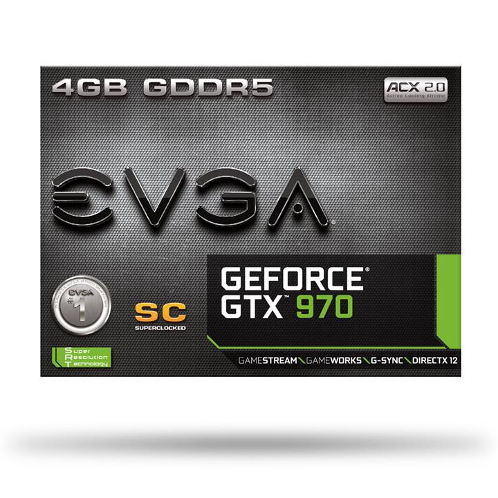 EVGA GTX 970 OC Superclocked ACX 2.0 4GB GDDR5