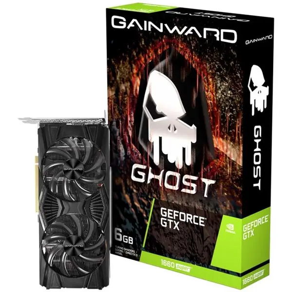 کارت گرافیک گیمینگ Gainward GeForce GTX 1660 SUPER Ghost ظرفیت 6 گیگابایت Gainward Ghost GeForce GTX 1660 Super 6GB