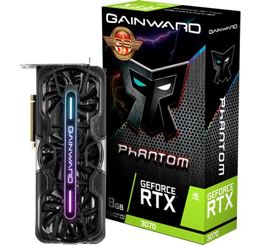 gainward GeForce RTX 3070 Phantom 8GB LHR Graphics Card