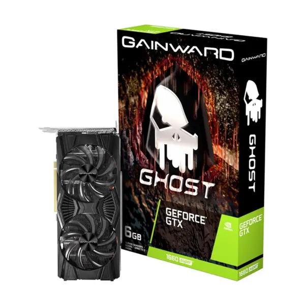 کارت گرافیک گیمینگ Gainward GeForce GTX 1660 SUPER Ghost ظرفیت 6 گیگابایت Gainward Ghost GeForce GTX 1660 Super 6GB