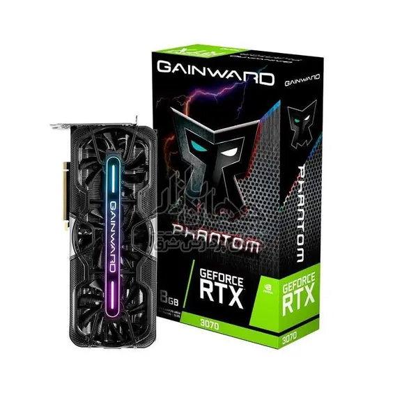 کارت گرافیک گیمینگ gainward GeForce RTX 3070 Phantom دست دوم