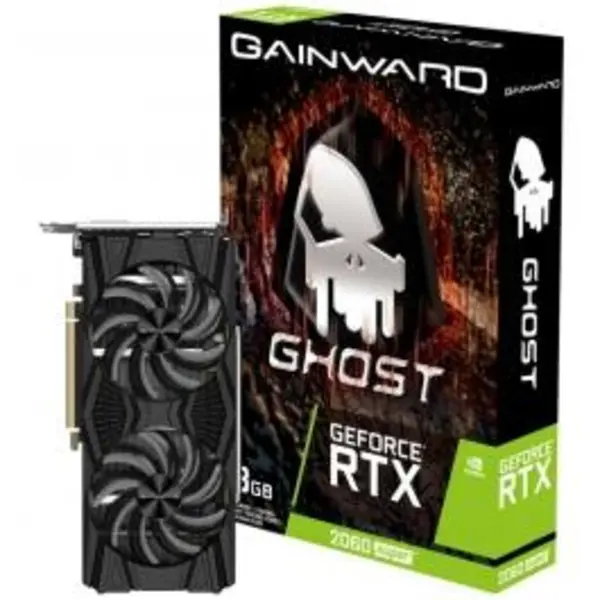 کارت گرافیک گیمینگ گینوارد GeForce RTX 2060 SUPER Ghost ظرفیت 8 گیگابایت Gainward GeForce RTX 2060 Super Ghost 8GB