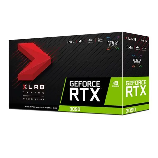 PNY GeForce RTX 3090 24GB XLR8 Gaming REVEL EPIC-X RGB Triple Fan Edition