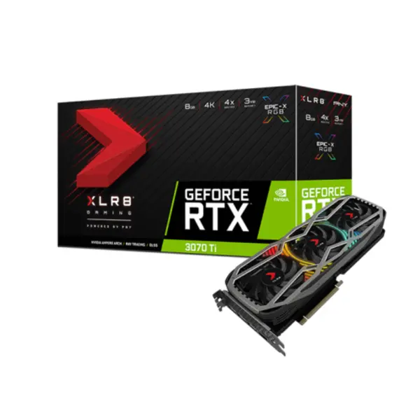 کارت گرافیک پی ان وای GeForce RTX 3070  XLR8 ظرفیت 8 گیگابایت