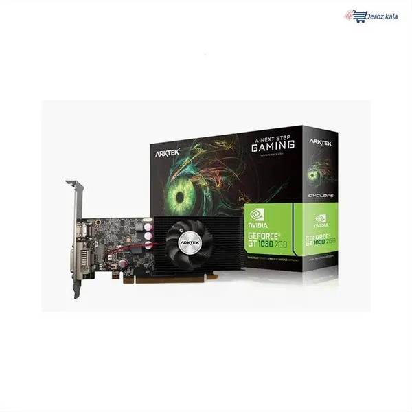 کارت گرافیک آرک تک مدل GT1030 LP حافظه 2 گیگابایت ARKTEK GT1030 LP 2GB GDDR5 Graphics Card