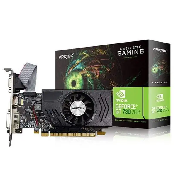 کارت گرافیک آرک تک مدل GT730 - حافظه 2 گیگابایت ARKTEK GT730 2GB DDR3 128 Bit Graphic Card