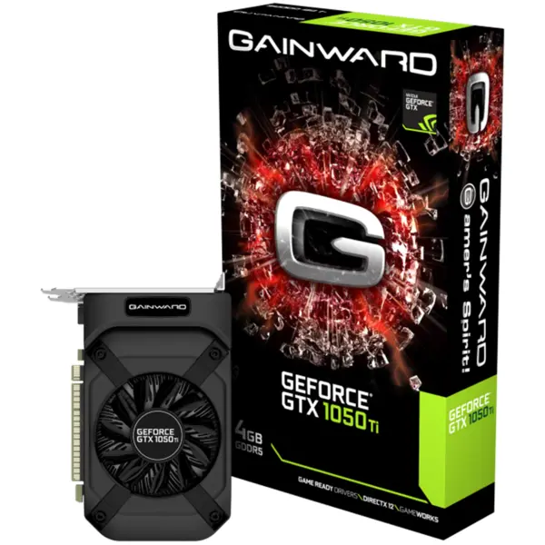 gainward GTX1050Ti 4GB GDDR5 Graphics Card