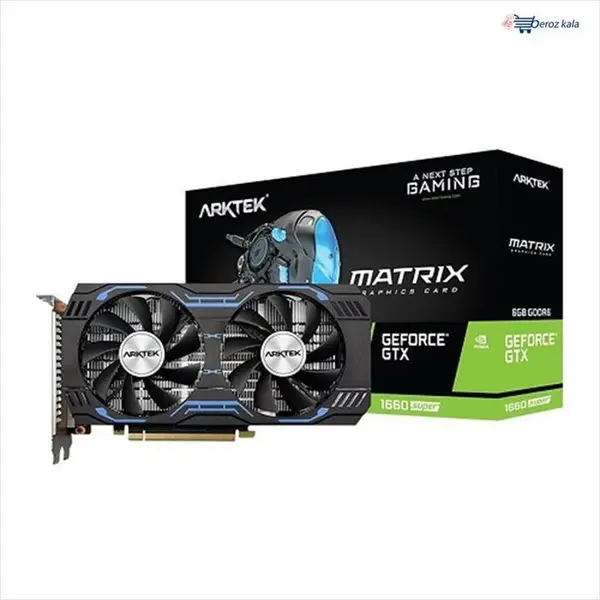 ARKTEK GTX1660 Super 6GB GDDR6 Graphics Card