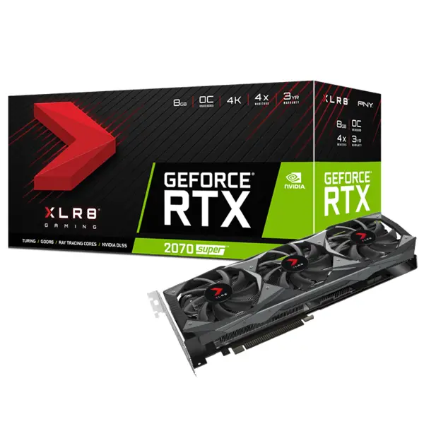 PNY GeForce® RTX 2070 Super™ 8GB XLR8 Gaming Overclocked Edition