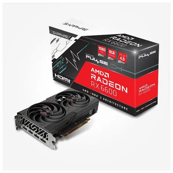 کارت گرافیک سافایر مدل PULSE AMD Radeon RX 6600 XT حافظه 8 گیگابایت PULSE AMD Radeon RX 6600 XT 8G GDDR6 Graphics Card - 5
