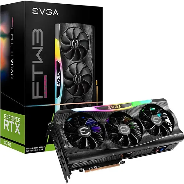 کارت گرافیک ای وی جی ای RTX 3070 FTW3 Ultra دست دوم