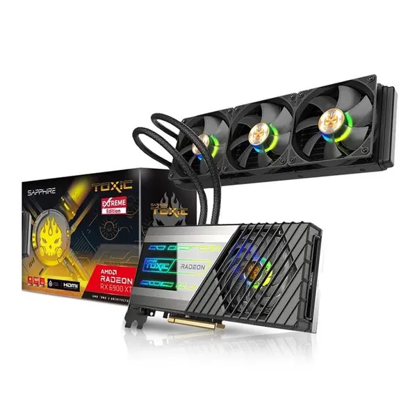 کارت گرافیک سافایر مدل RX 6900 XT Extreme Sapphire Toxic Radeon RX 6900 XT Extreme Edition 16GB GDDR6 Graphics Card - 4