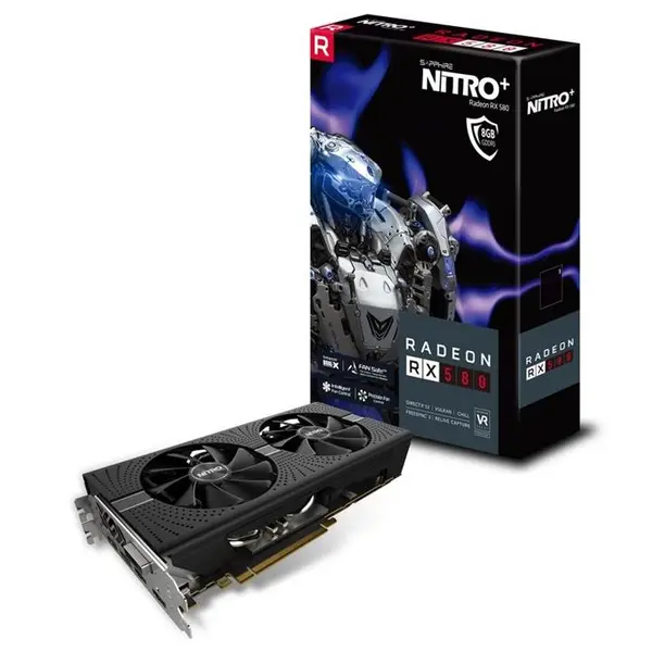 Sapphire NITRO PLUS Radeon RX 580 8GB GDDR5 256bit GRAPHICS CARD