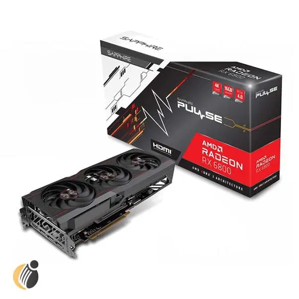 کارت گرافیک ای ام دی Sapphire Pulse Radeon RX 6800 Gaming 16GB Sapphire Pulse AMD Radeon RX 6800 Gaming 16GB