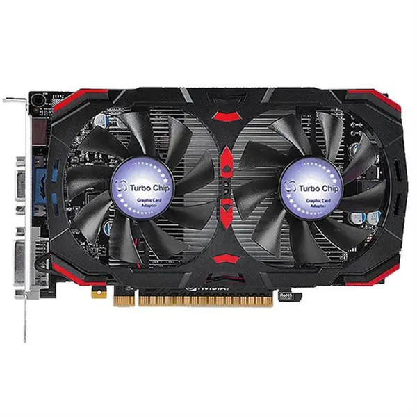 کارت گرافیک توربو چیپ مدل TYPHOON GTX750TI-4GD5 با حافظه 4 گیگابایت Turbo Chip TYPHOON GTX750TI-4GD5 Graphics Card