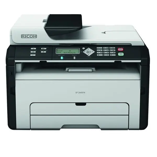 پرینتر چند کاره لیزری ریکو مدل اس پی 204 اس اف ان Ricoh SP 204SFN Multifunctiona Laserjet Printer