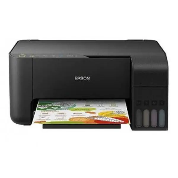 پرینتر 3 کاره جوهرافشان رنگی EPSON L3150W Epson L3150W Multifunction Inkjet Printer - 4