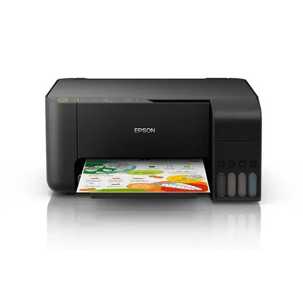 پرینتر 3 کاره جوهرافشان رنگی EPSON L3150W Epson L3150W Multifunction Inkjet Printer - 3